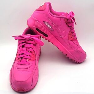 Nike Kids Vibrant‎ Pink Air Max Sneakers #1555